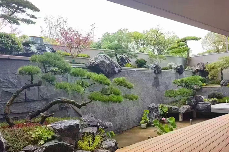 落地效果